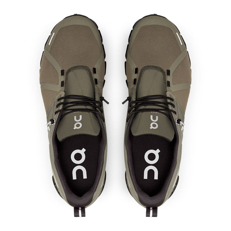 Men’s On Cloud 5 Waterproof – Olive/Black