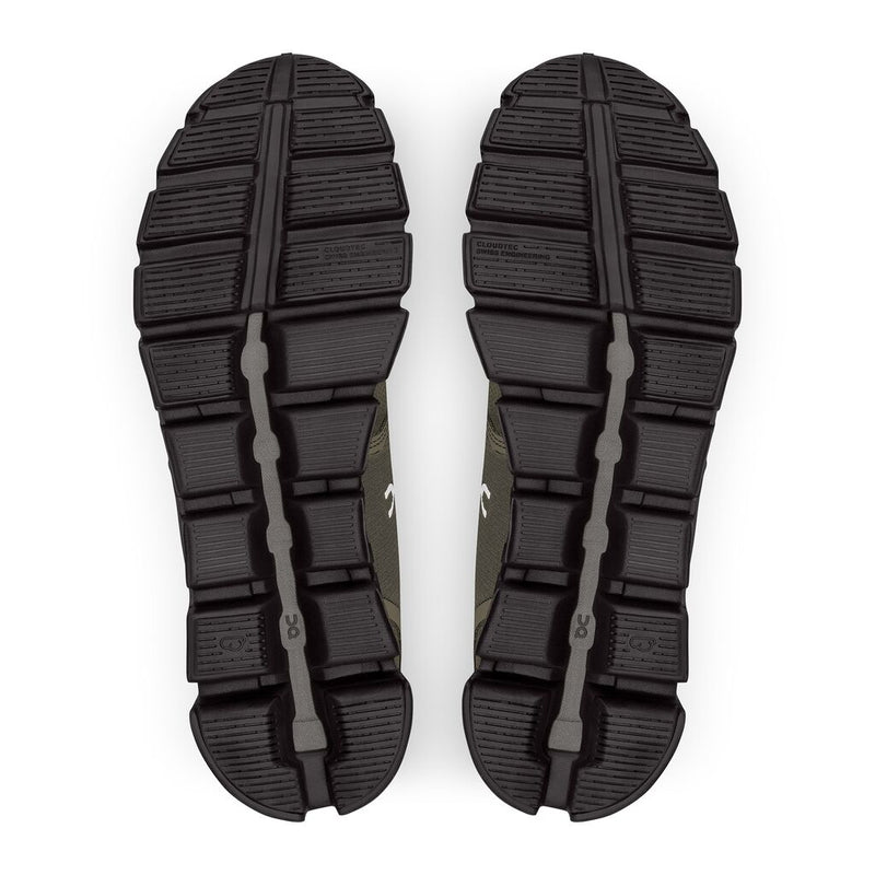 Men’s On Cloud 5 Waterproof – Olive/Black