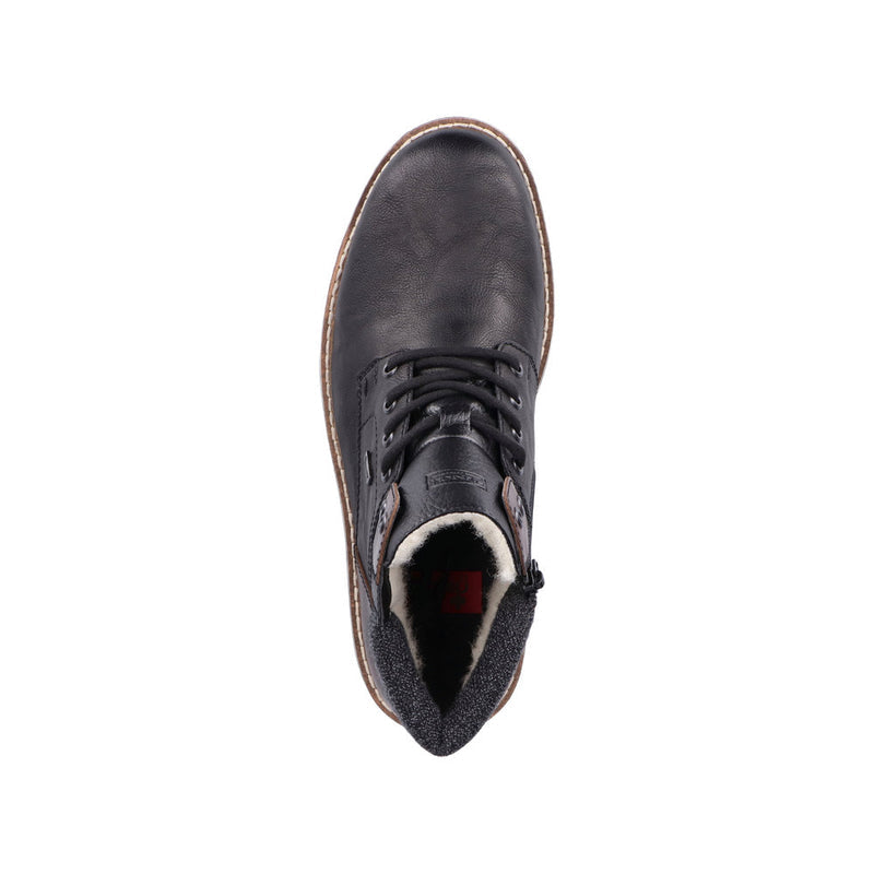 Men's Rieker Ronny 34 - Schwarz/Kastanie/Granit