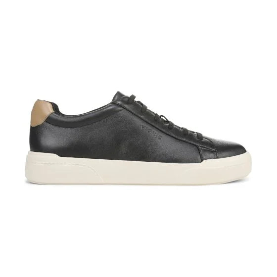 Men's Vionic Colbie Sneaker - Black Leather