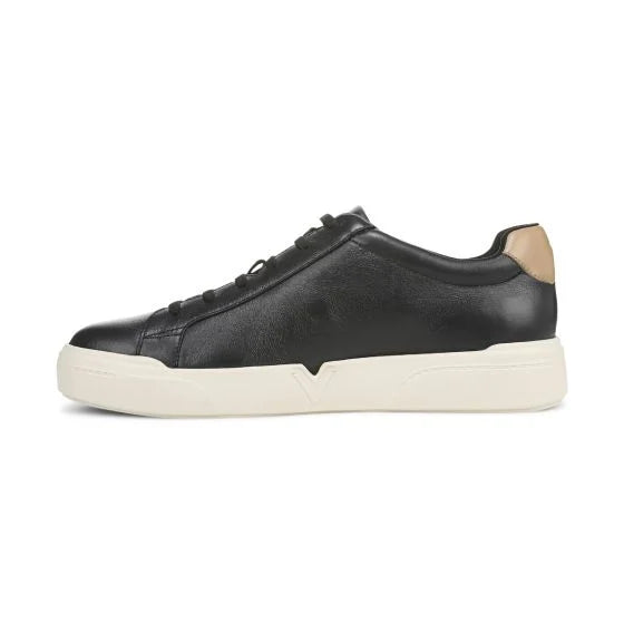 Men's Vionic Colbie Sneaker - Black Leather
