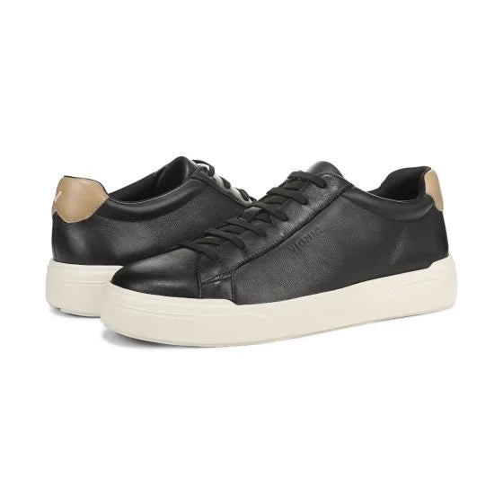 Men's Vionic Colbie Sneaker - Black Leather