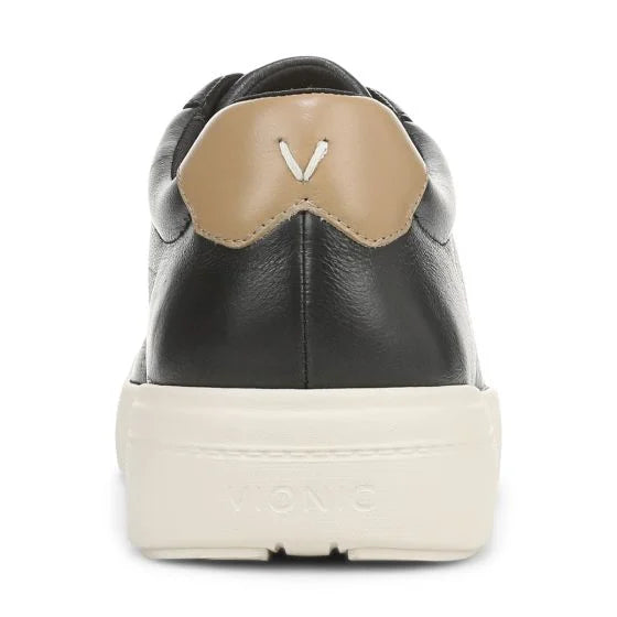 Men's Vionic Colbie Sneaker - Black Leather