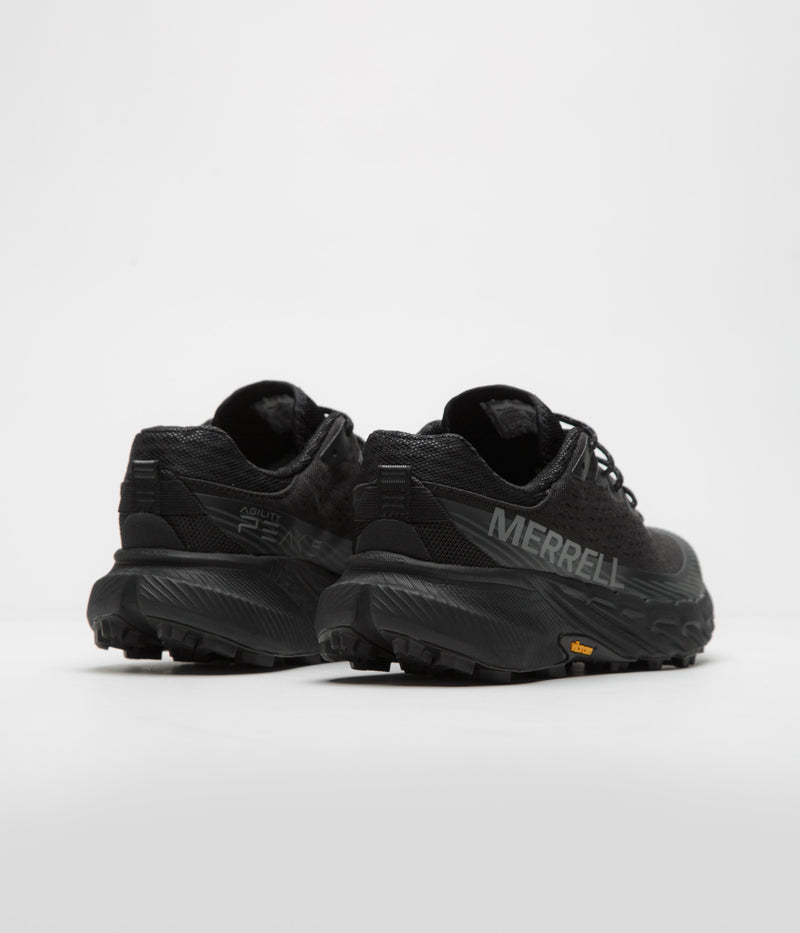 Merrell Agility Peak 5 Shoes in Black and Black