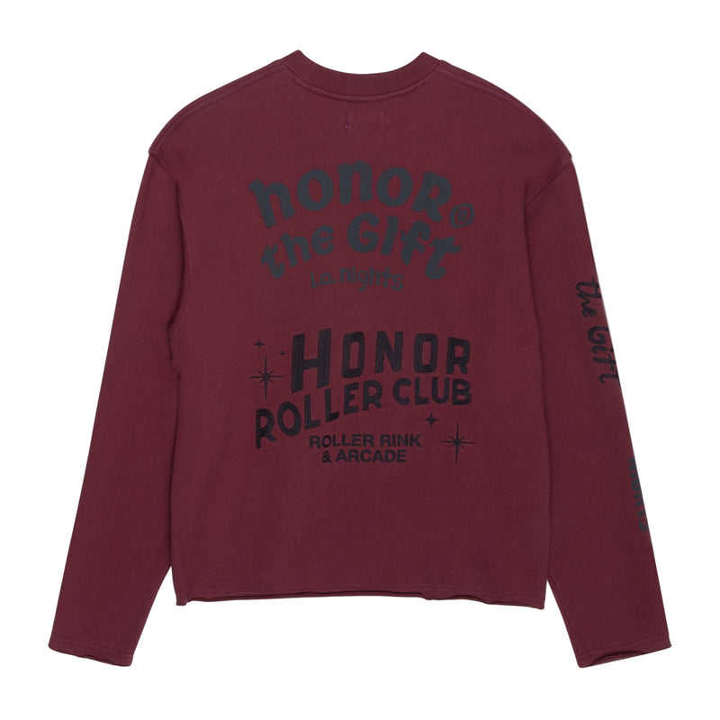 MIXED LOGO CREWNECK