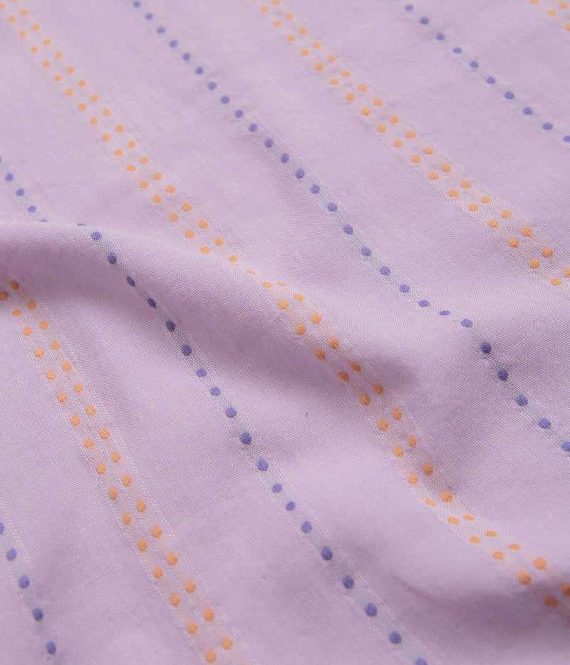 Mollusk Beach Party Blanket in Lavender Dobby