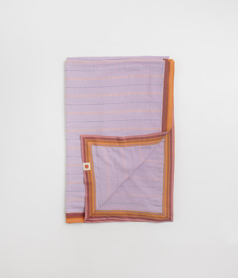 Mollusk Beach Party Blanket in Lavender Dobby
