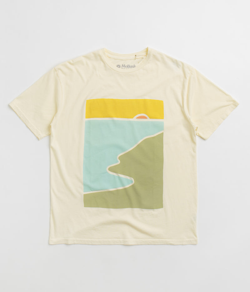 Mollusk Earth Exercise T-Shirt in Super Natural