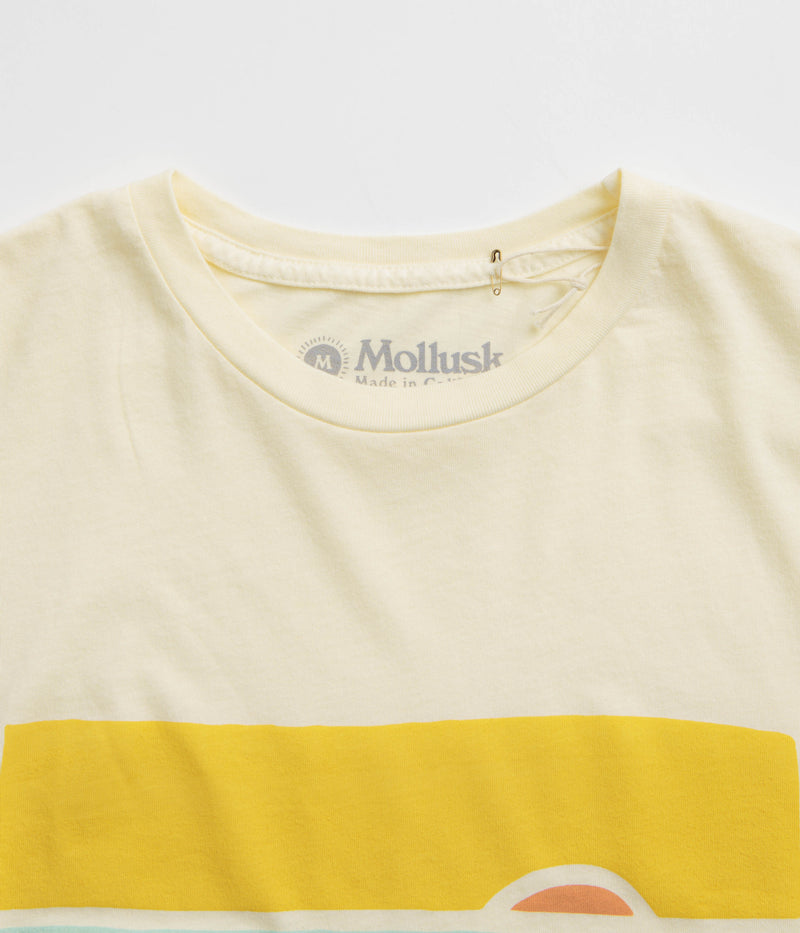 Mollusk Earth Exercise T-Shirt in Super Natural