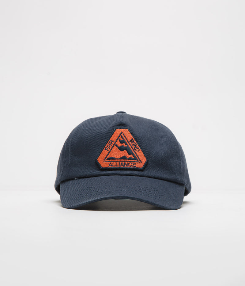 Mollusk Fair Wind Patch Cap in Faded Navy