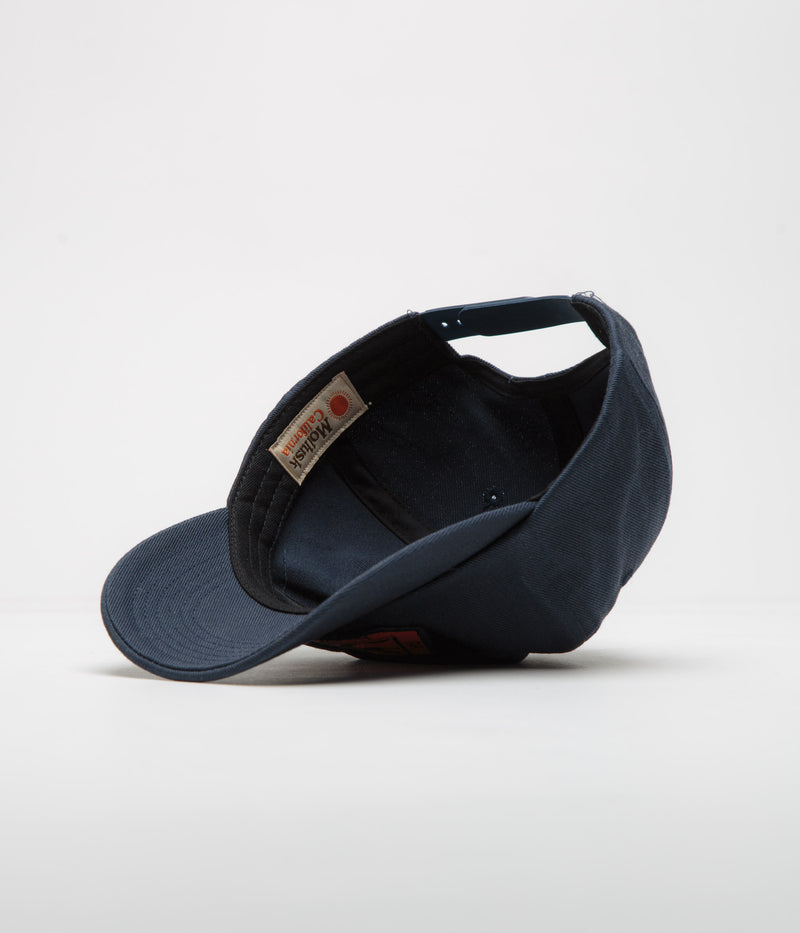 Mollusk Fair Wind Patch Cap in Faded Navy