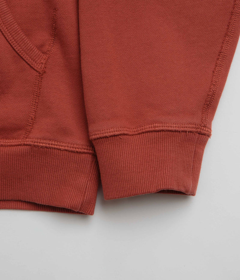 Mollusk Max Hoodie in Faded Red