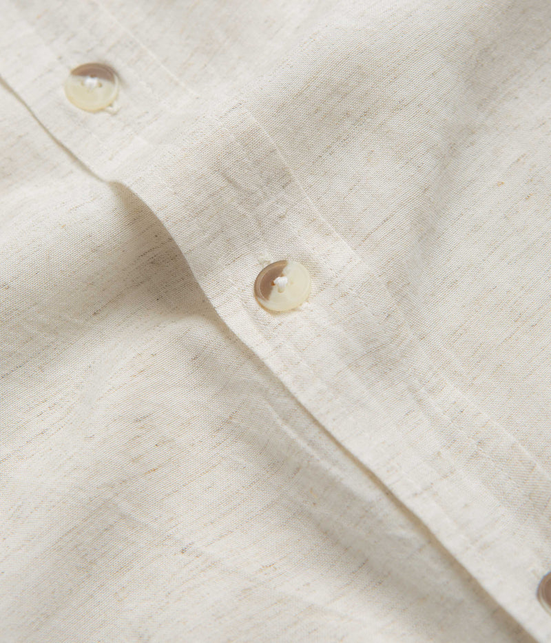 Mollusk Summer Shirt in Natural Chambray