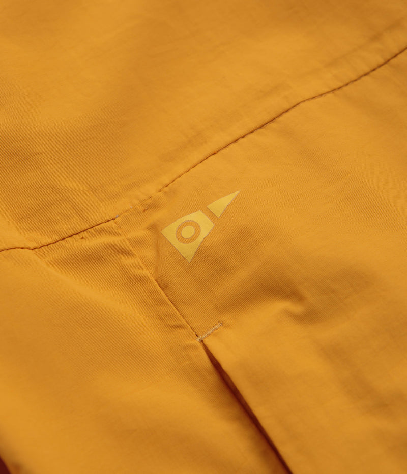 Mollusk Womens Cloud Forest Rain Jacket in Yellow