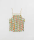 Mollusk Womens Ringer Vest in Green Mushroom