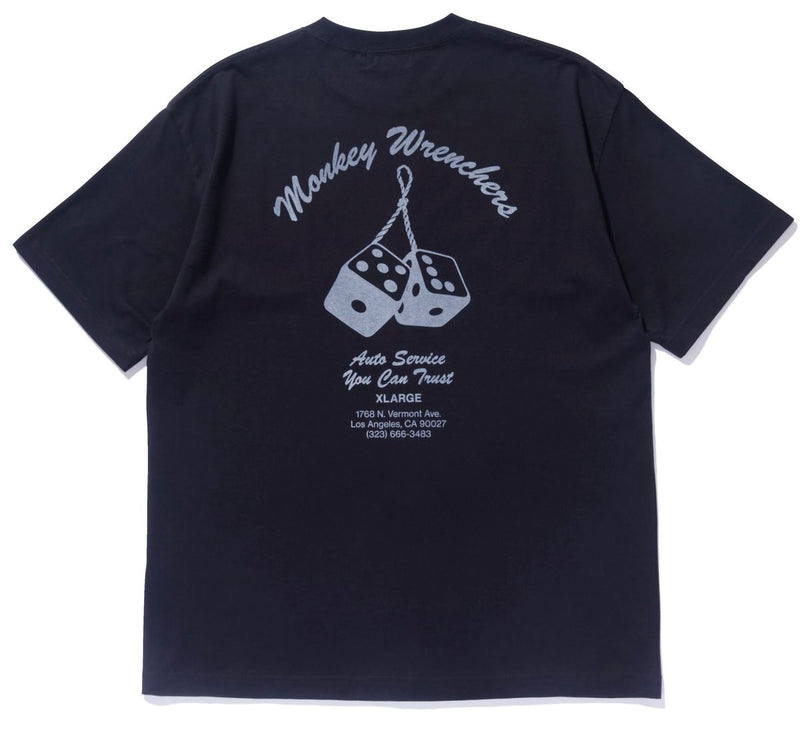 MONKEY WRENCHERS S/S TEE - BLACK
