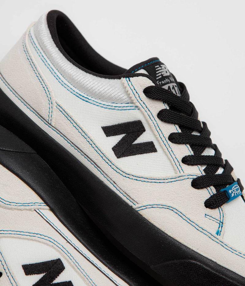 New Balance Numeric 417 Franky Villani Shoes in White and Black