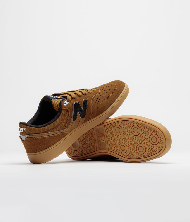 New Balance Numeric 508 Brandon Westgate Shoes in Brown and Gum