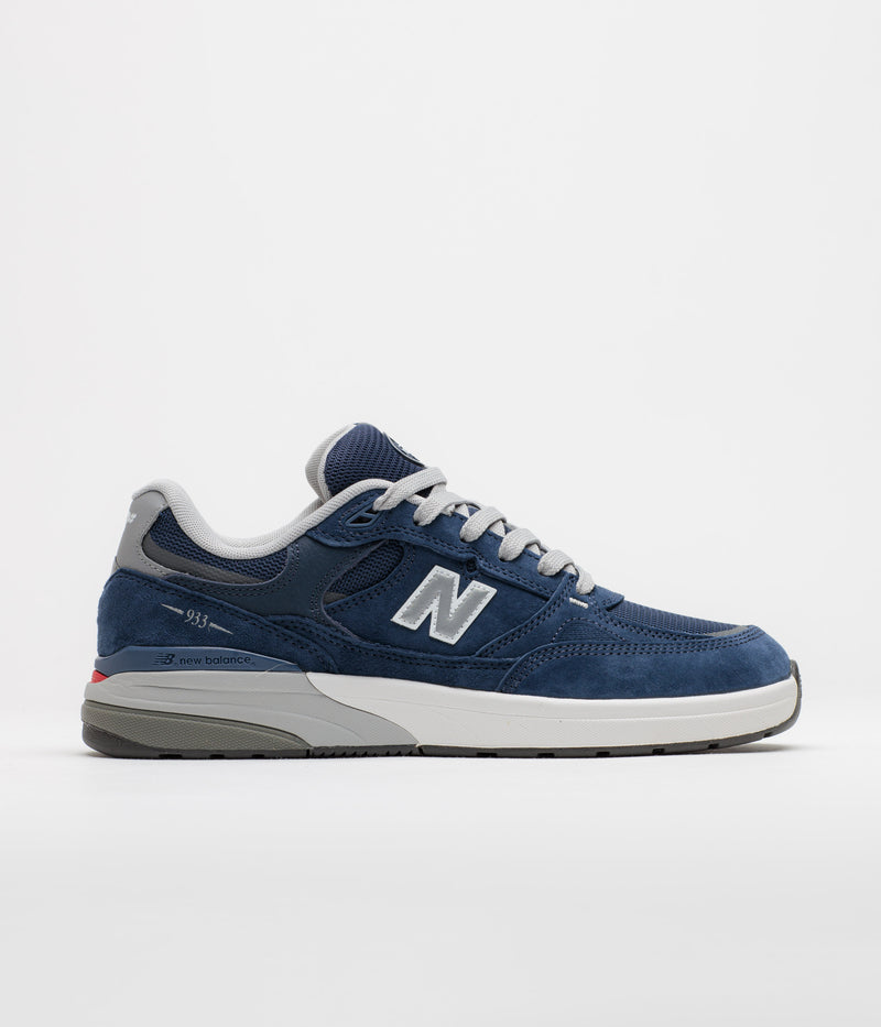 New Balance Numeric 933 Andrew Reynolds Shoes in Navy and White