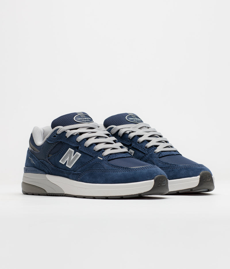 New Balance Numeric 933 Andrew Reynolds Shoes in Navy and White