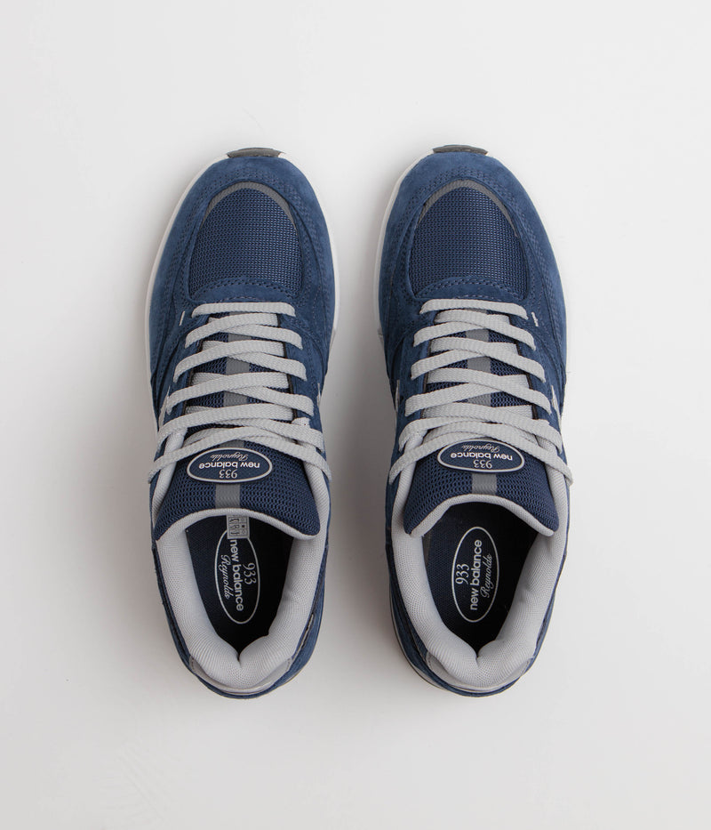 New Balance Numeric 933 Andrew Reynolds Shoes in Navy and White