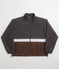 New Balance Numeric Archive Jacket in Faded Black and Pumpernickel