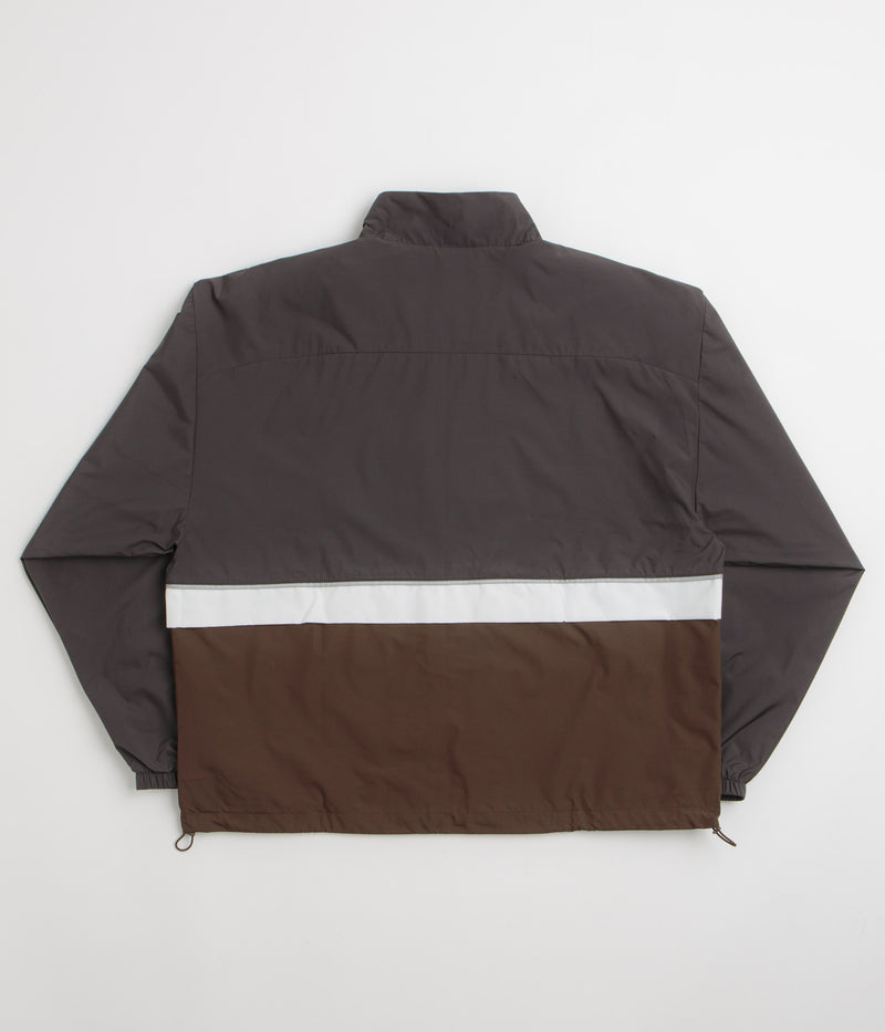 New Balance Numeric Archive Jacket in Faded Black and Pumpernickel