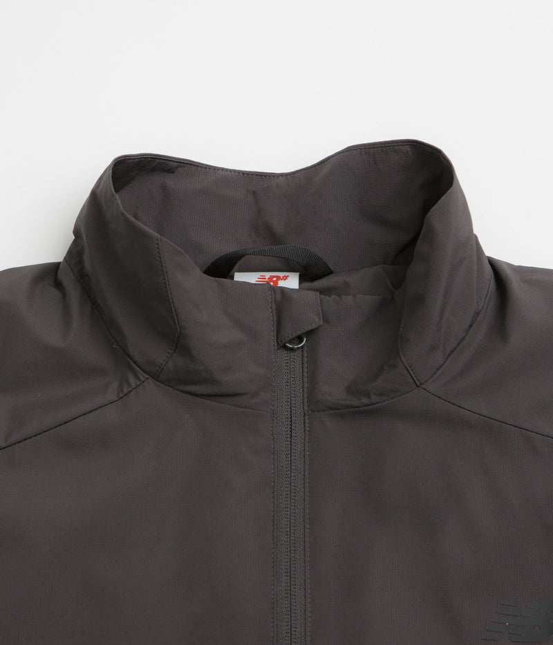 New Balance Numeric Archive Jacket in Faded Black and Pumpernickel