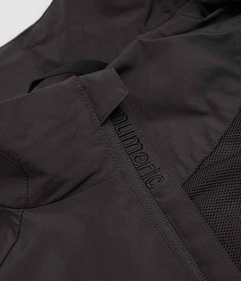 New Balance Numeric Archive Jacket in Faded Black and Pumpernickel