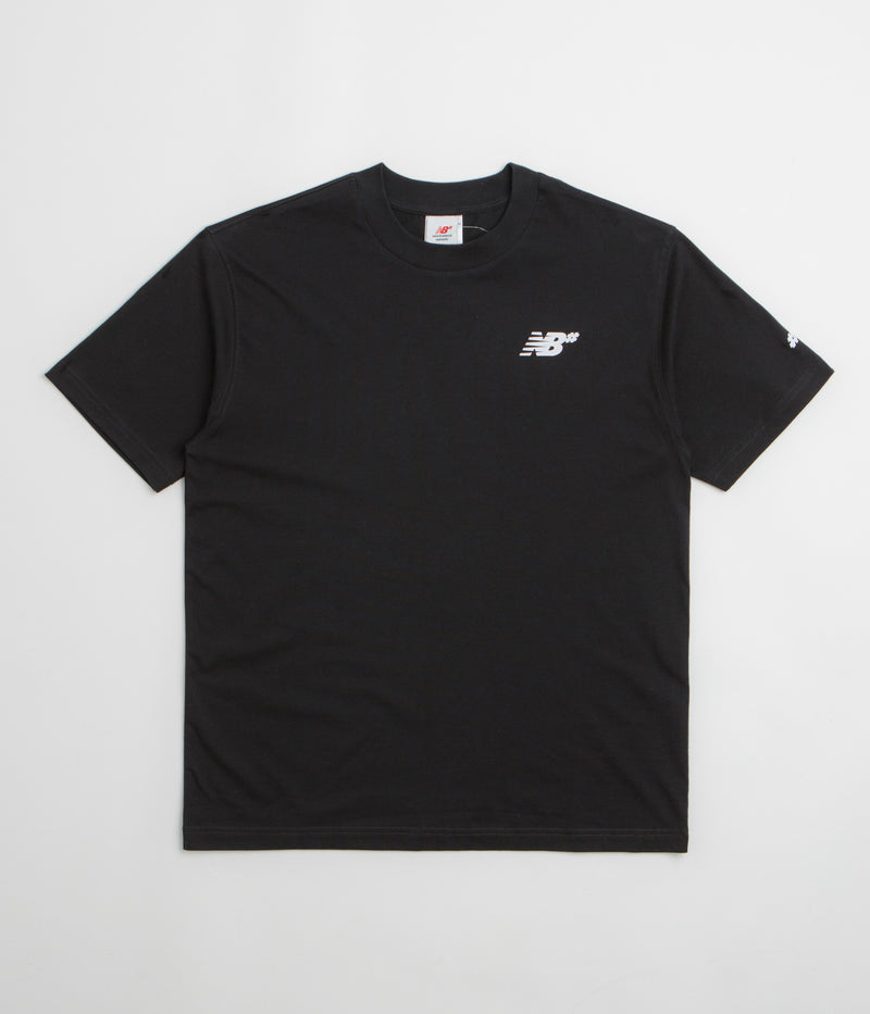 New Balance Numeric Small NB Logo T-Shirt in Black