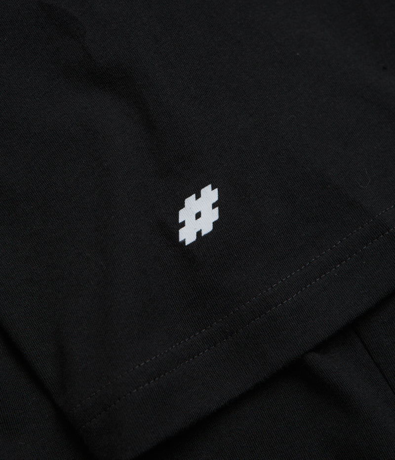 New Balance Numeric Small NB Logo T-Shirt in Black