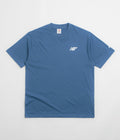 New Balance Numeric Small NB Logo T-Shirt in Magic Blue