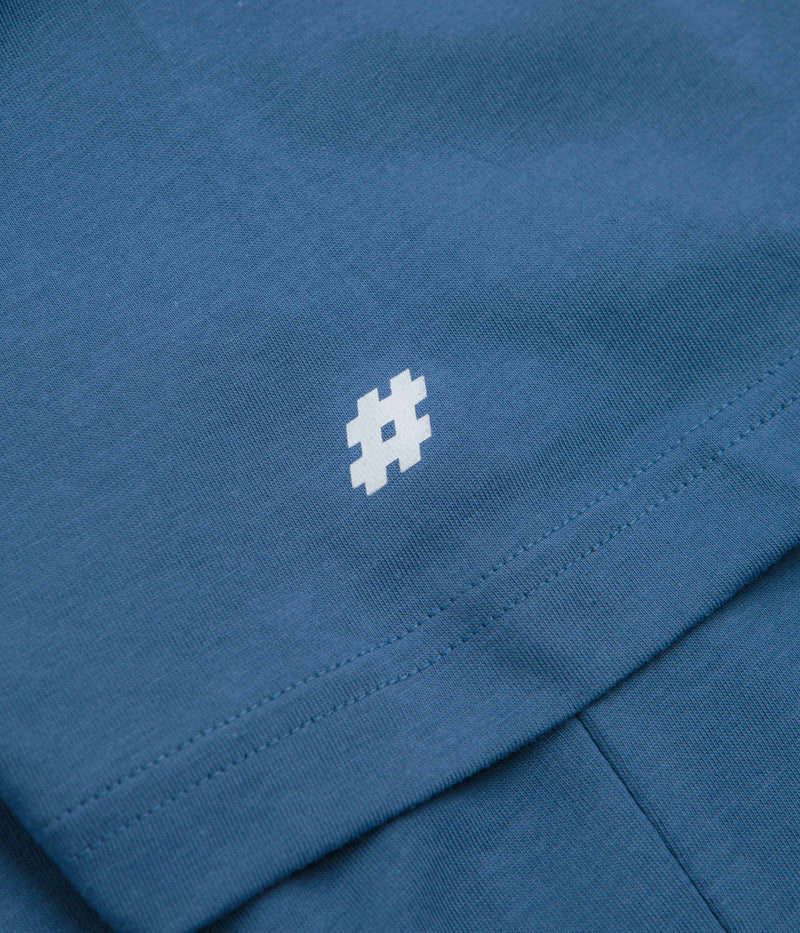 New Balance Numeric Small NB Logo T-Shirt in Magic Blue