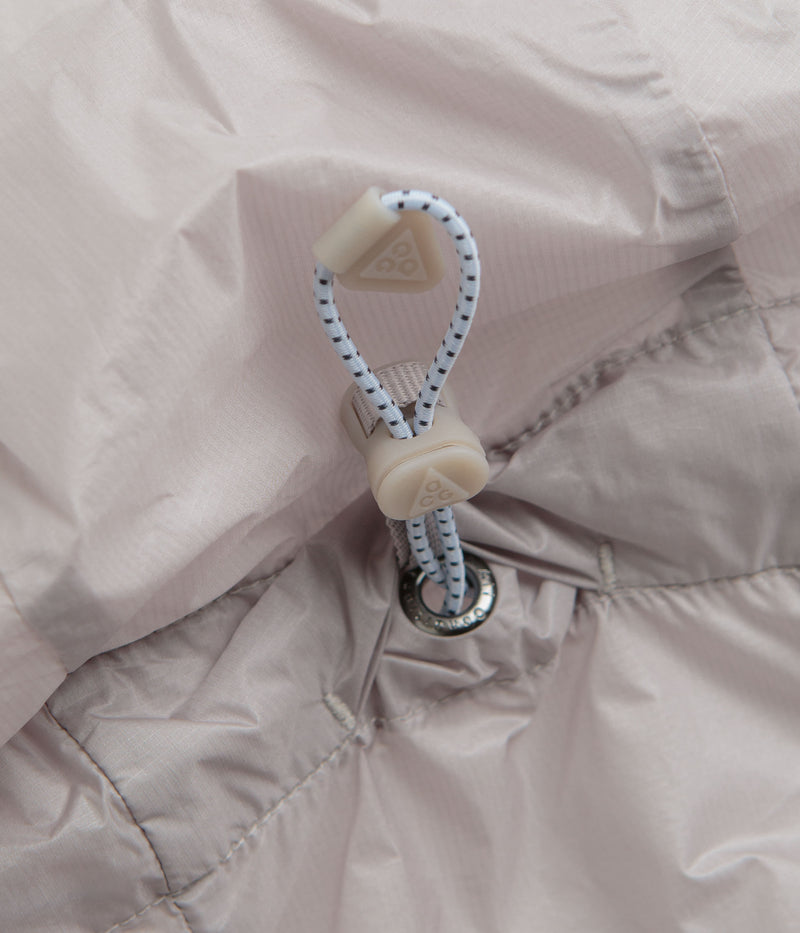 Nike ACG Cinder Cone Windproof Jacket in College Grey and Summit White