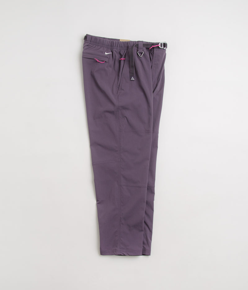 Nike ACG Hiking Pants in Dark Raisin and Black / Summit White