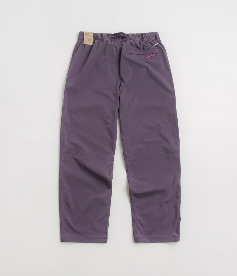 Nike ACG Hiking Pants in Dark Raisin and Black / Summit White