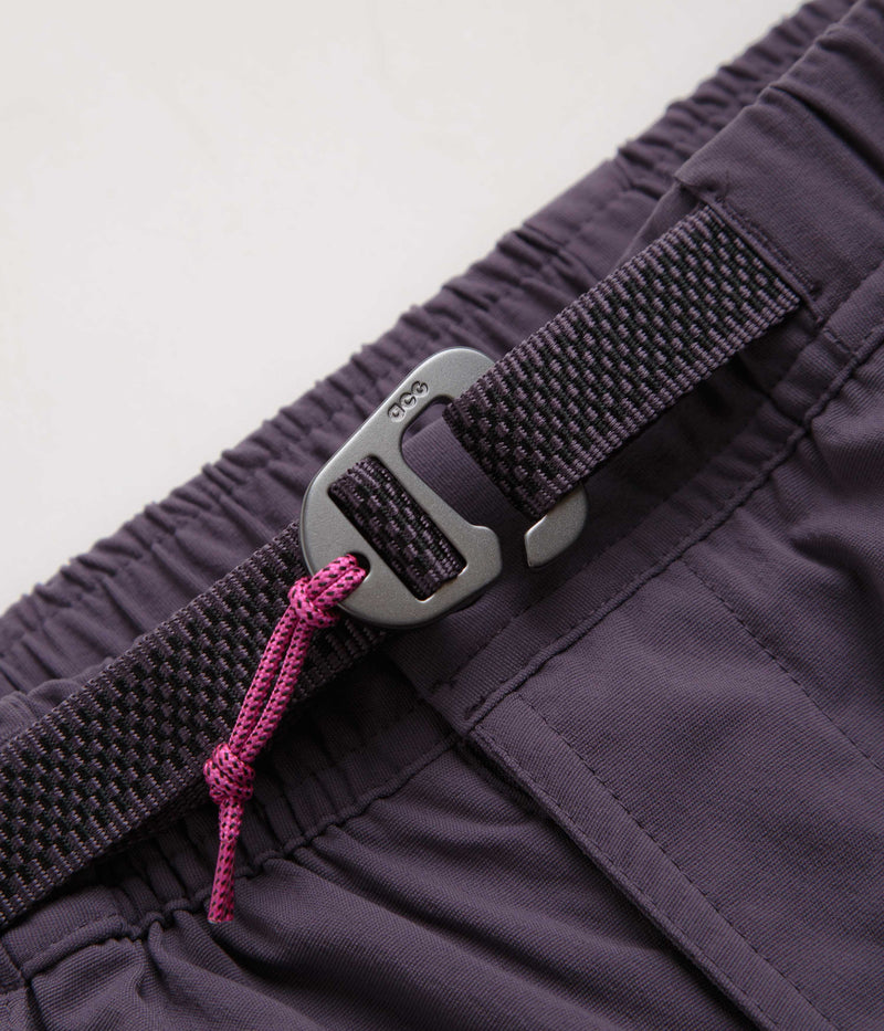 Nike ACG Hiking Pants in Dark Raisin and Black / Summit White