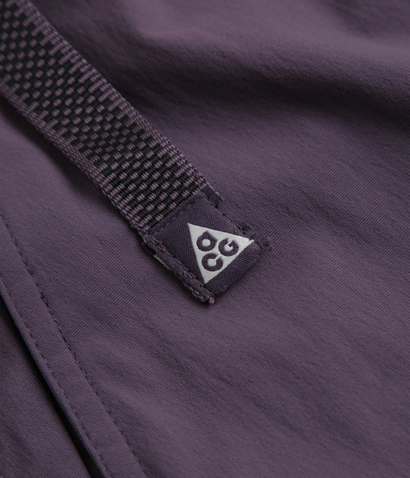 Nike ACG Hiking Pants in Dark Raisin and Black / Summit White