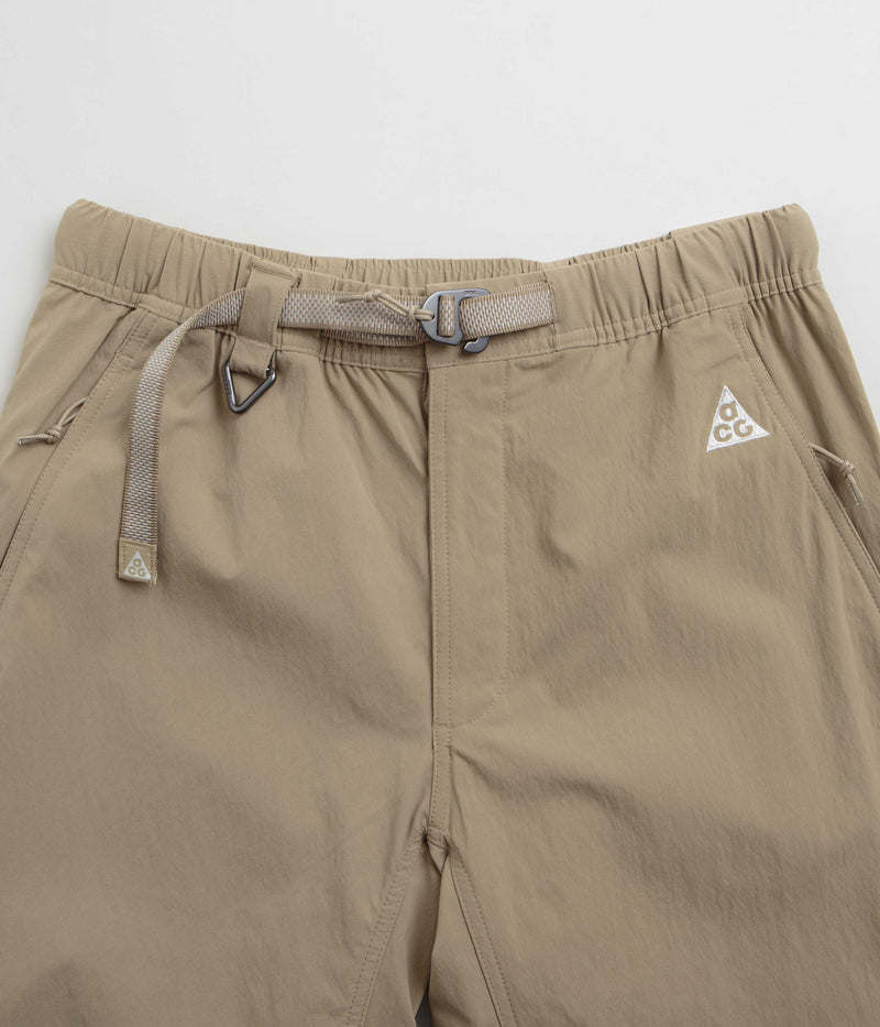 Nike ACG Hiking Pants in Khaki and Light Iron Ore / Summit White