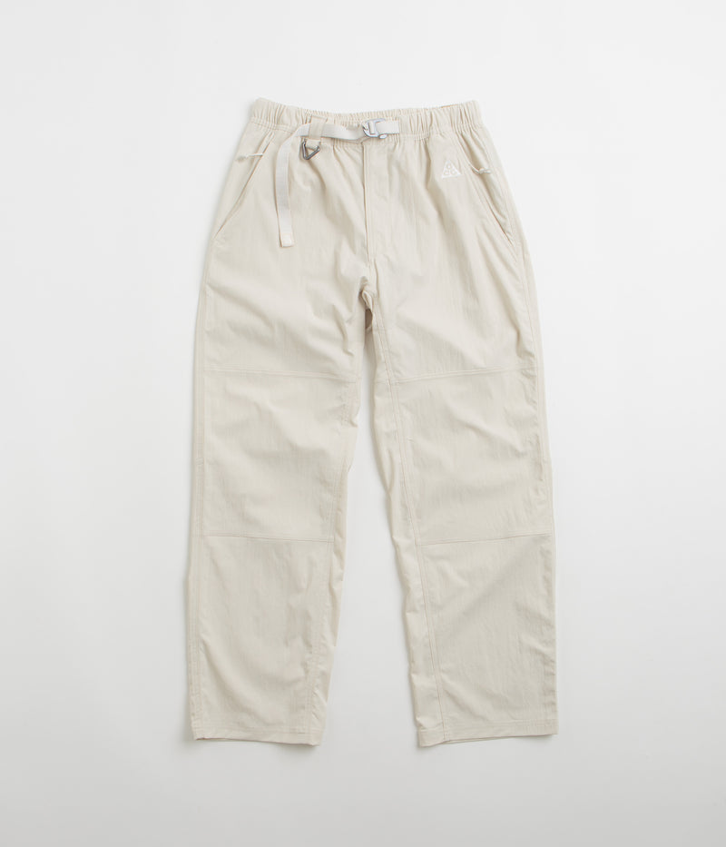 Nike ACG Hiking Pants in Light Orewood Brown and Summit White / Summit White