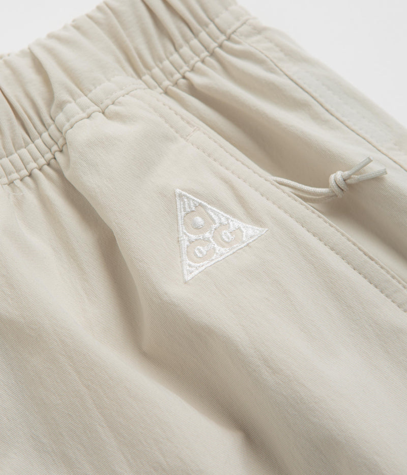 Nike ACG Hiking Pants in Light Orewood Brown and Summit White / Summit White