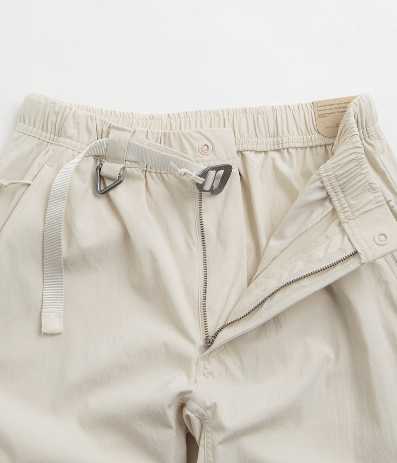 Nike ACG Hiking Pants in Light Orewood Brown and Summit White / Summit White
