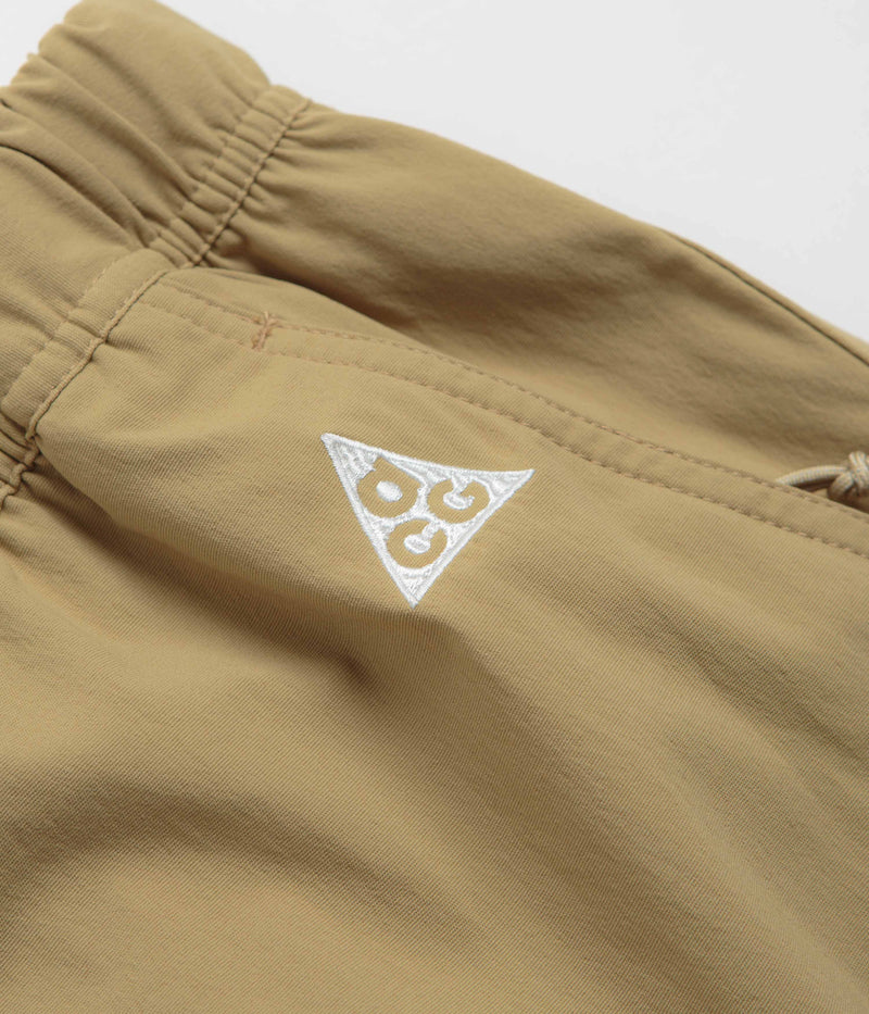 Nike ACG Hiking Pants in Parachute Beige and Summit White