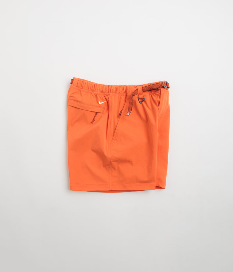 Nike ACG Hiking Shorts in Picante Red and Cinnamon / Summit White