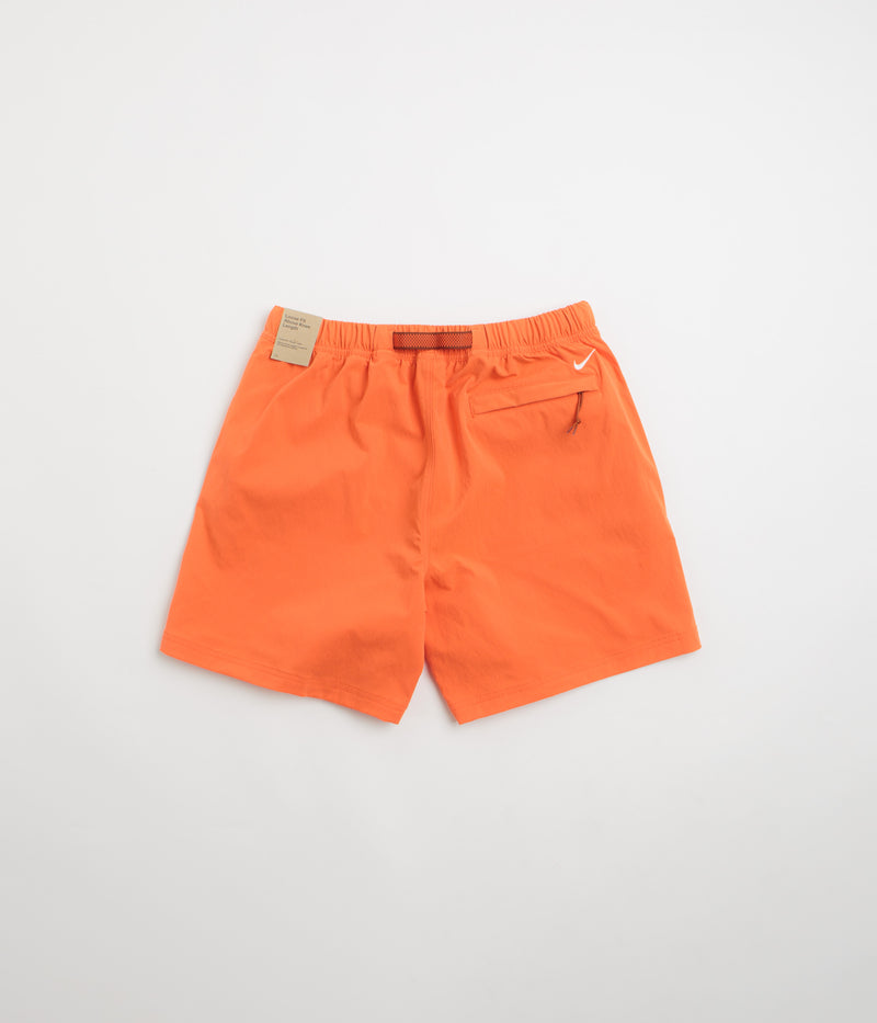 Nike ACG Hiking Shorts in Picante Red and Cinnamon / Summit White