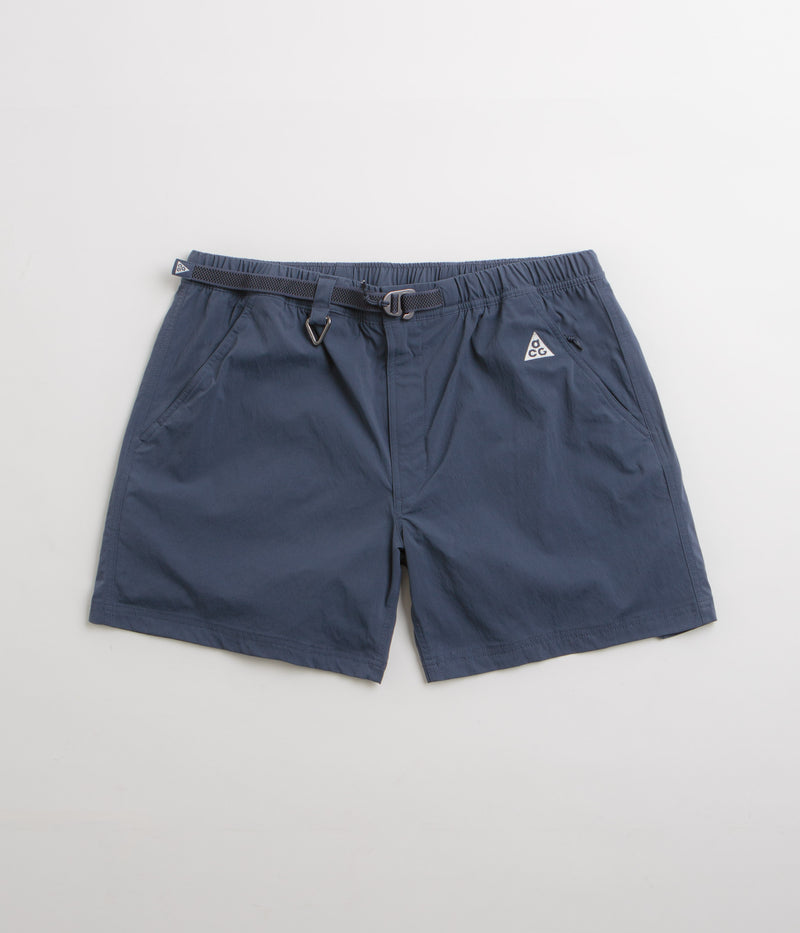 Nike ACG Hiking Shorts in Thunder Blue and Summit White