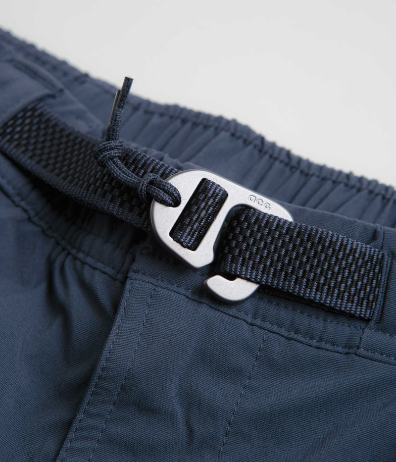 Nike ACG Hiking Shorts in Thunder Blue and Summit White