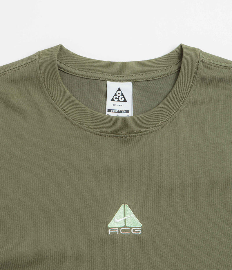 Nike ACG Lungs Long Sleeve T-Shirt in Medium Olive