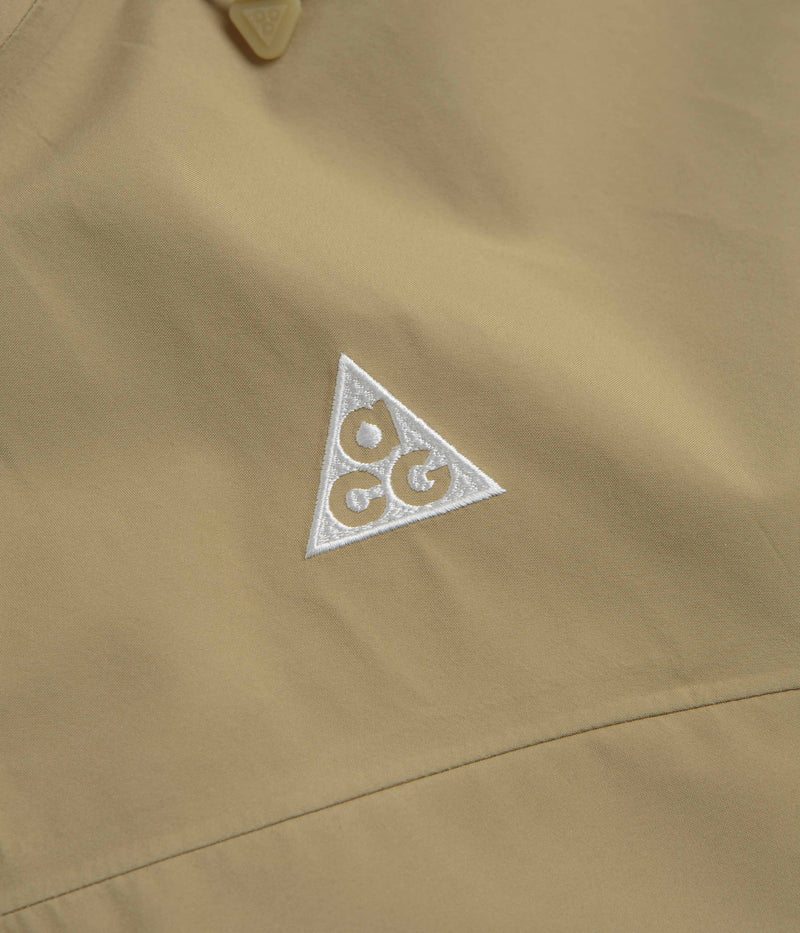 Nike ACG Misery Ridge Jacket in Parachute Beige and Anthracite / Summit White