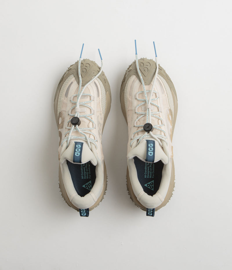 Nike ACG Mountain Fly 2 Low Shoes in Light Orewood Brown and Khaki and Light Bone